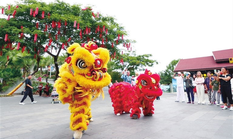网络中国节·春节 | 舞狮闹新春 欢喜过大年
