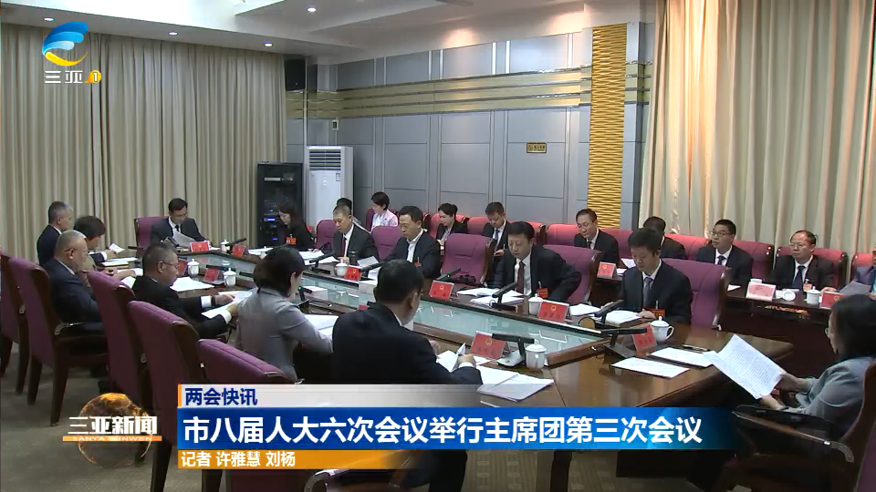 市八届人大六次会议主席团第三次会议